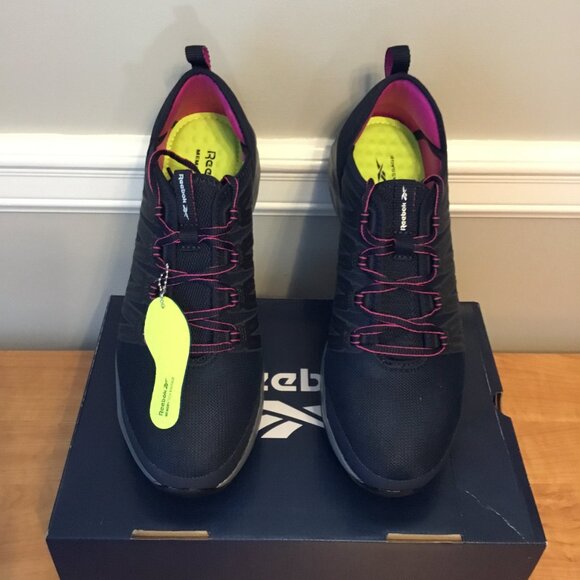 Reebok Astroride Women's Work Steel Toe Navy Blue Work Shoe Size 11M - Picture 4 of 7